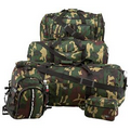Extreme Pak Water Repellent 5 Piece Camouflage Luggage Set